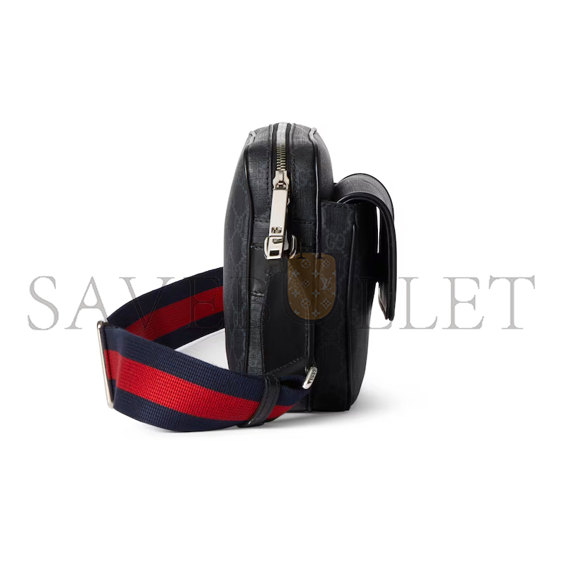 GUCCI GG BLACK SMALL CROSSBODY BAG ‎795479 (23*18*12cm)